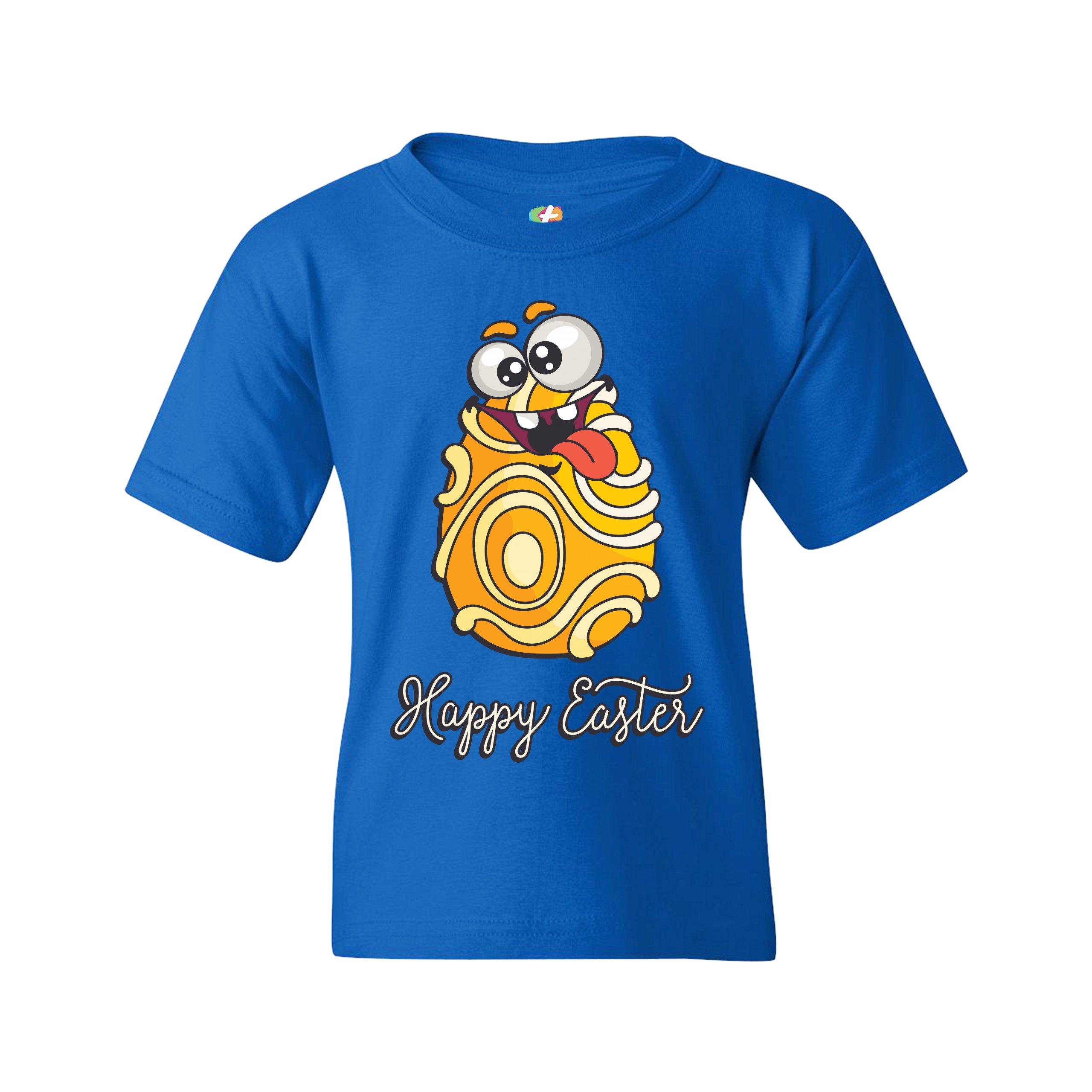 Happy Easter Crazy Egg Youth T-shirt Egg Tapping Religious Holiday Kids - Picture 44 of 56