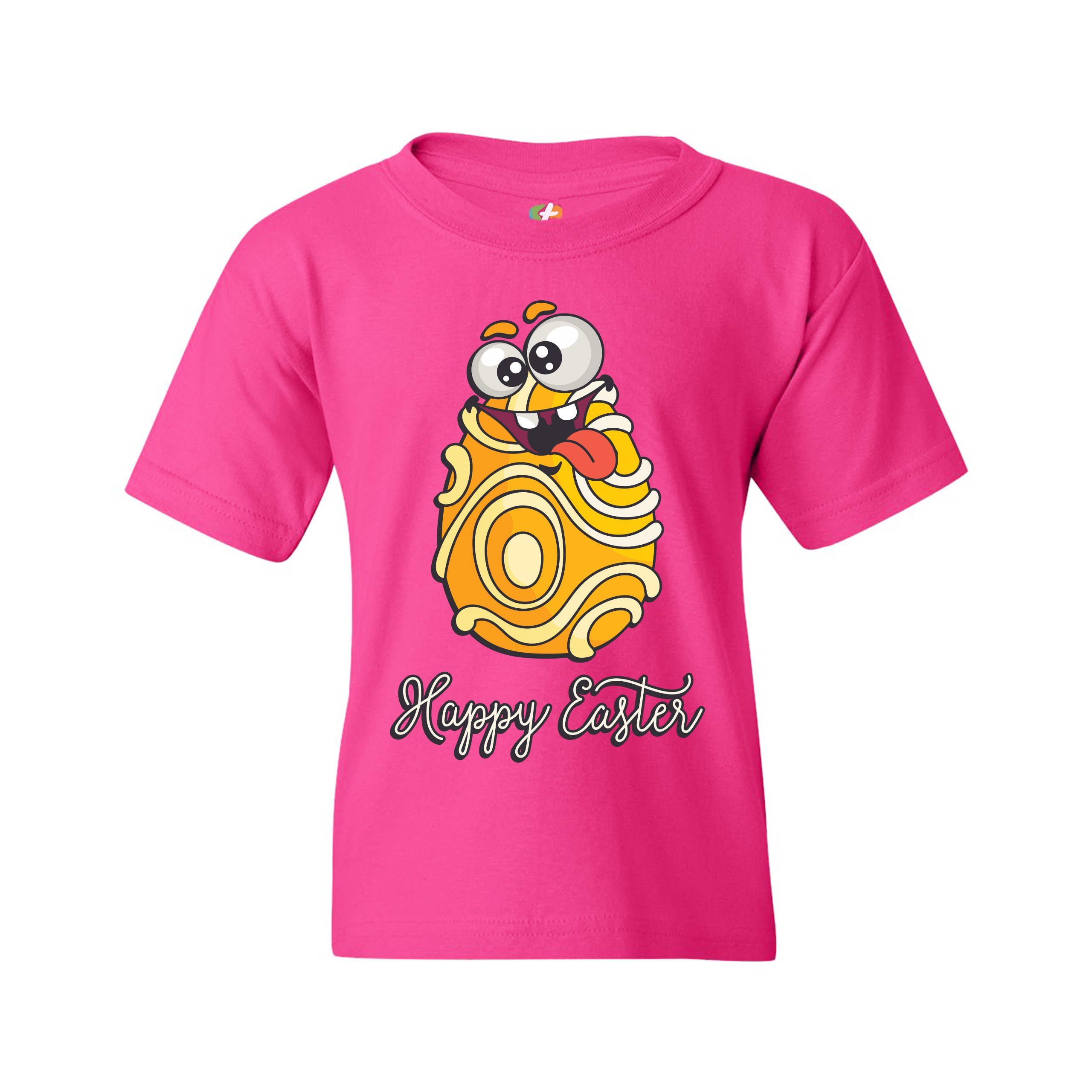 Happy Easter Crazy Egg Youth T-shirt Egg Tapping Religious Holiday Kids - Picture 51 of 56