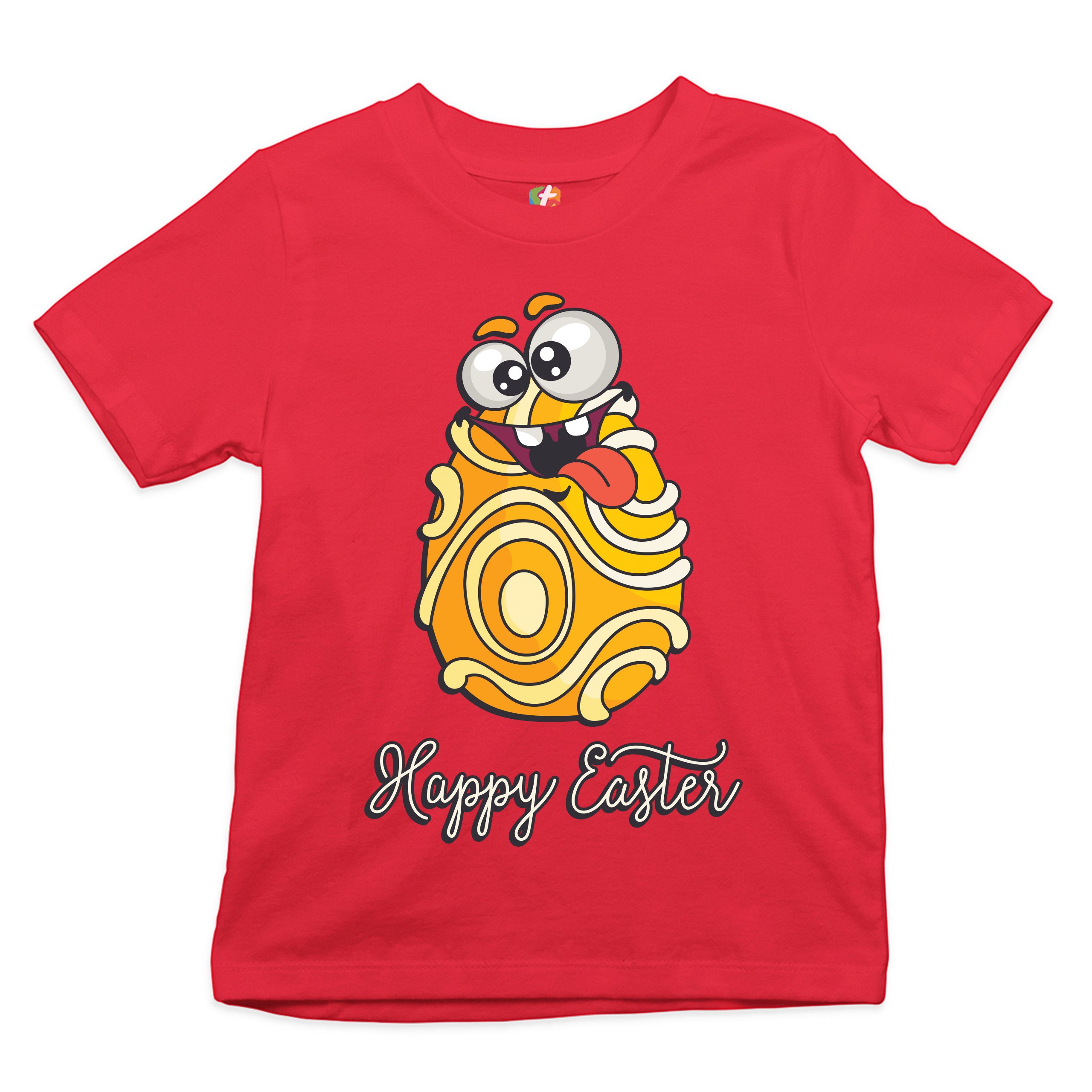 Happy Easter Crazy Egg Youth T-shirt Egg Tapping Religious Holiday Kids - Picture 22 of 56