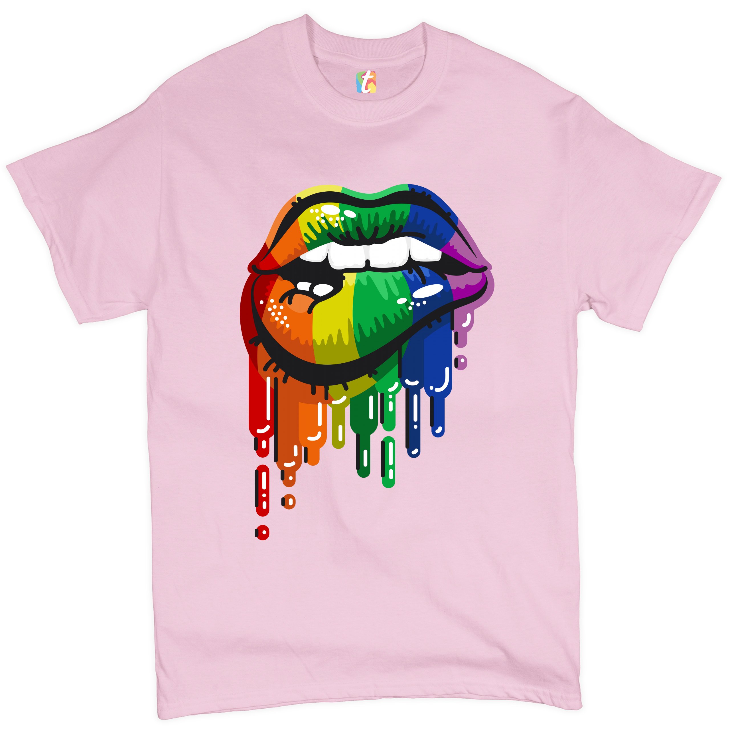 St Louis Missouri Rainbow Wet Paint LGBT Gay Pride T-Shirt-RT – Rateeshirt