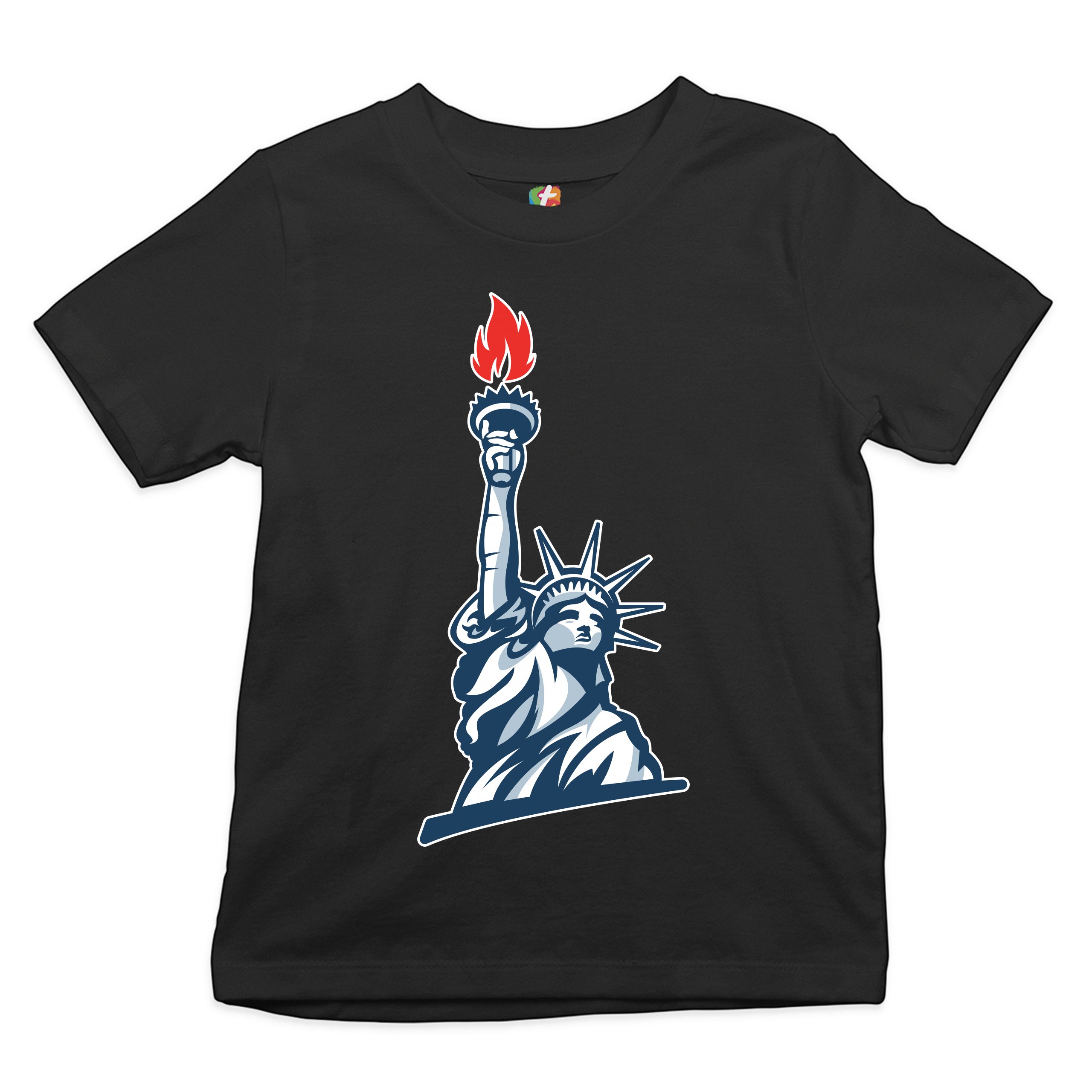 Statue of Liberty Youth T-shirt Manhattan New York 4th of July Freedom Kids - Picture 2 of 29