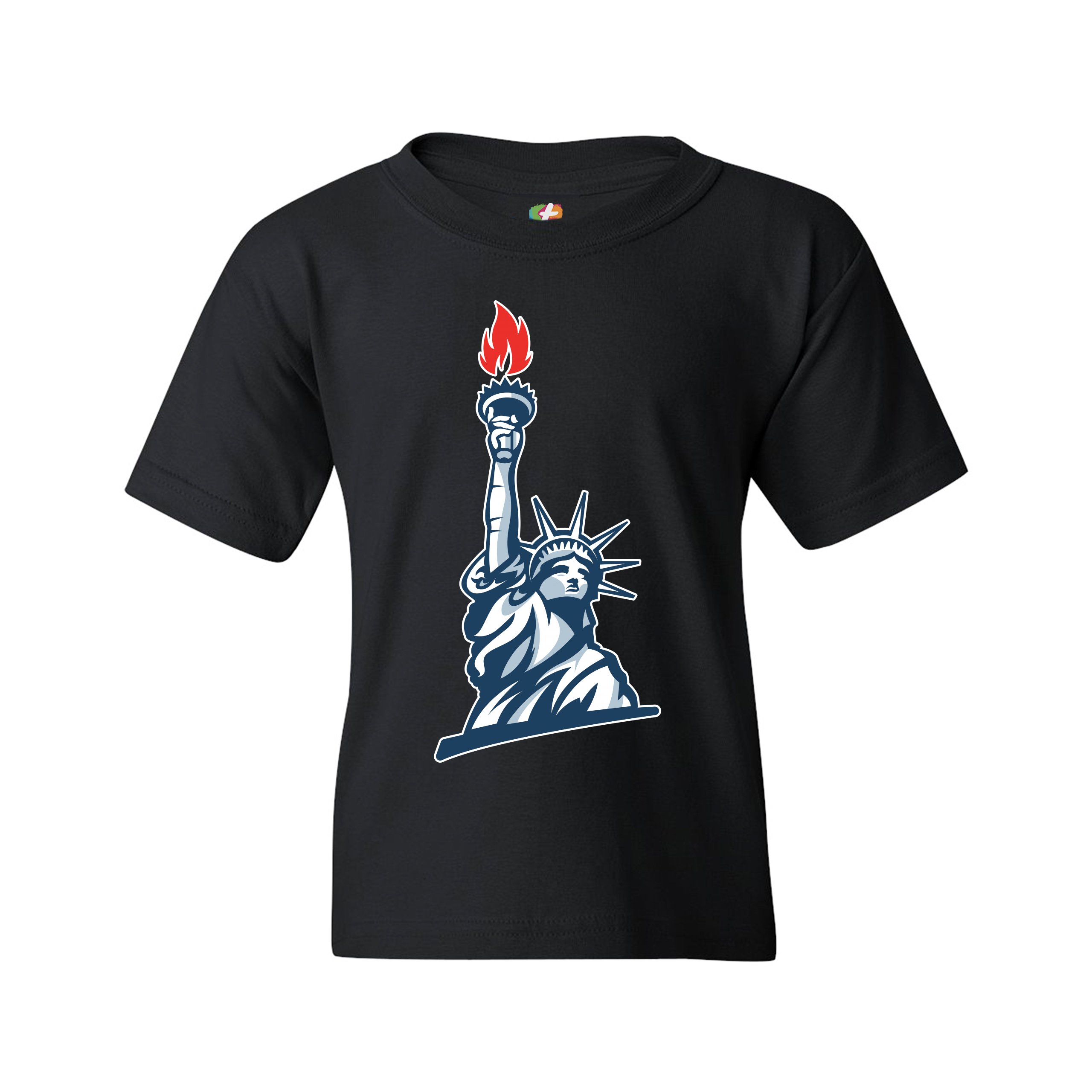 Statue of Liberty Youth T-shirt Manhattan New York 4th of July Freedom Kids - Picture 3 of 29
