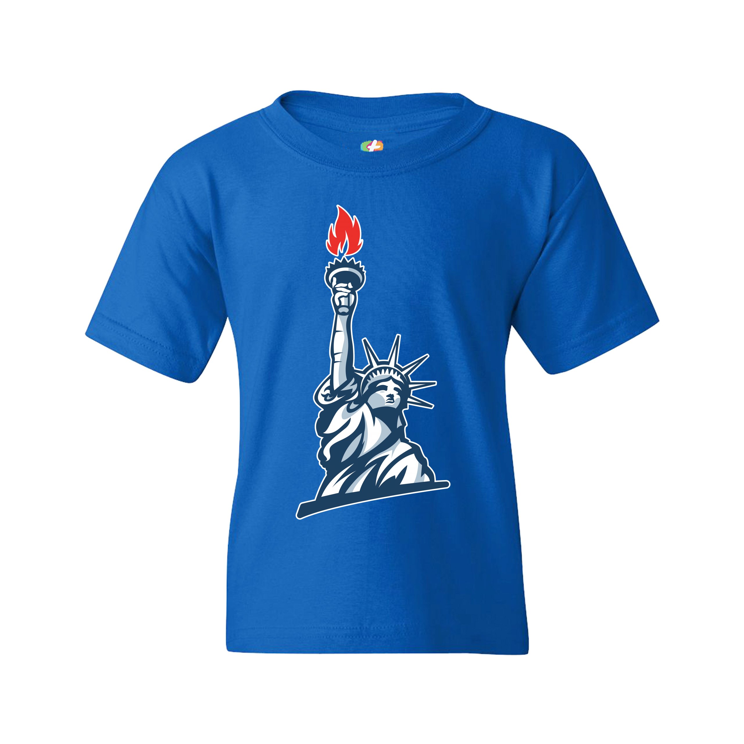 Statue of Liberty Youth T-shirt Manhattan New York 4th of July Freedom Kids - Picture 23 of 29