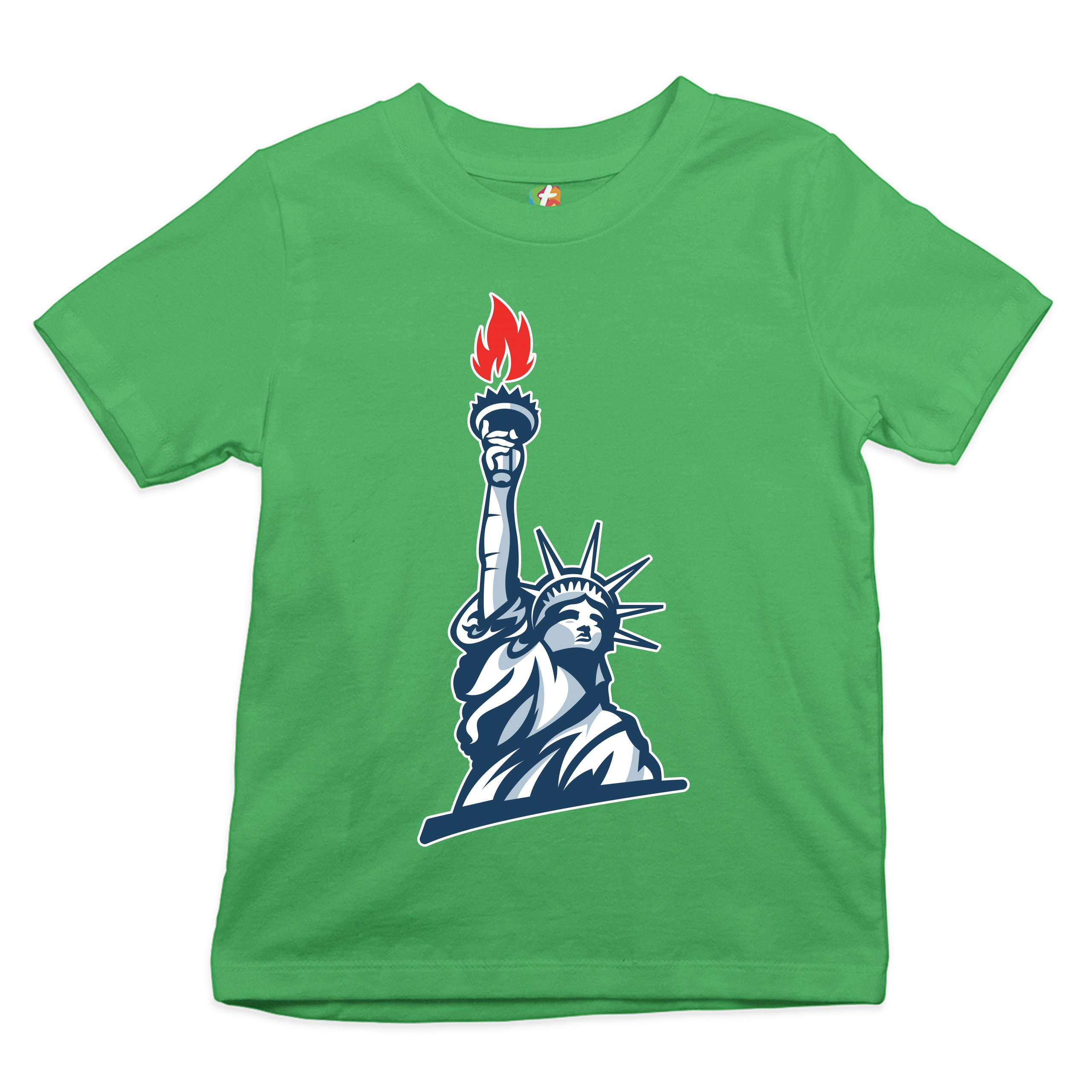 Statue of Liberty Youth T-shirt Manhattan New York 4th of July Freedom Kids - Picture 18 of 29