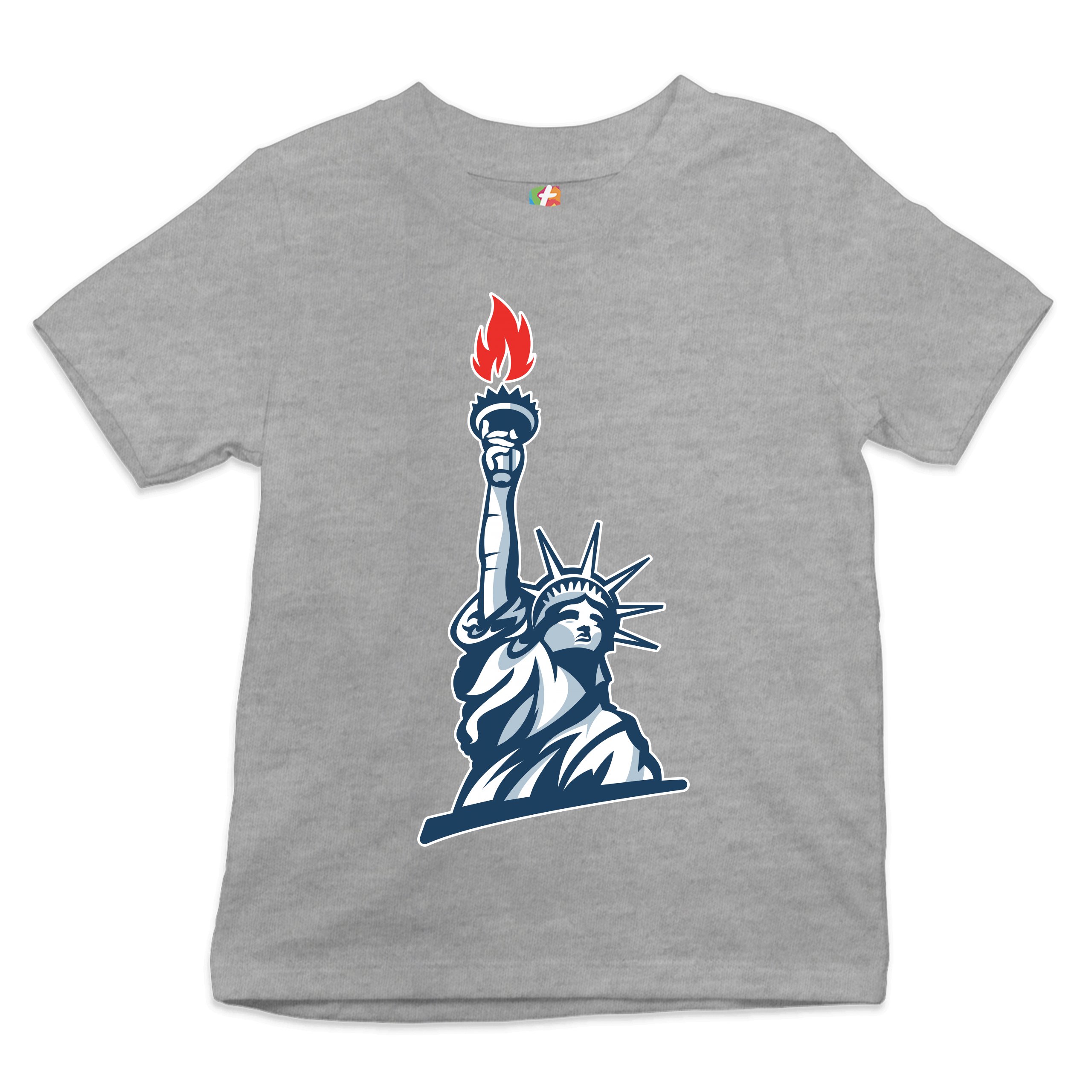 Statue of Liberty Youth T-shirt Manhattan New York 4th of July Freedom Kids - Picture 6 of 29