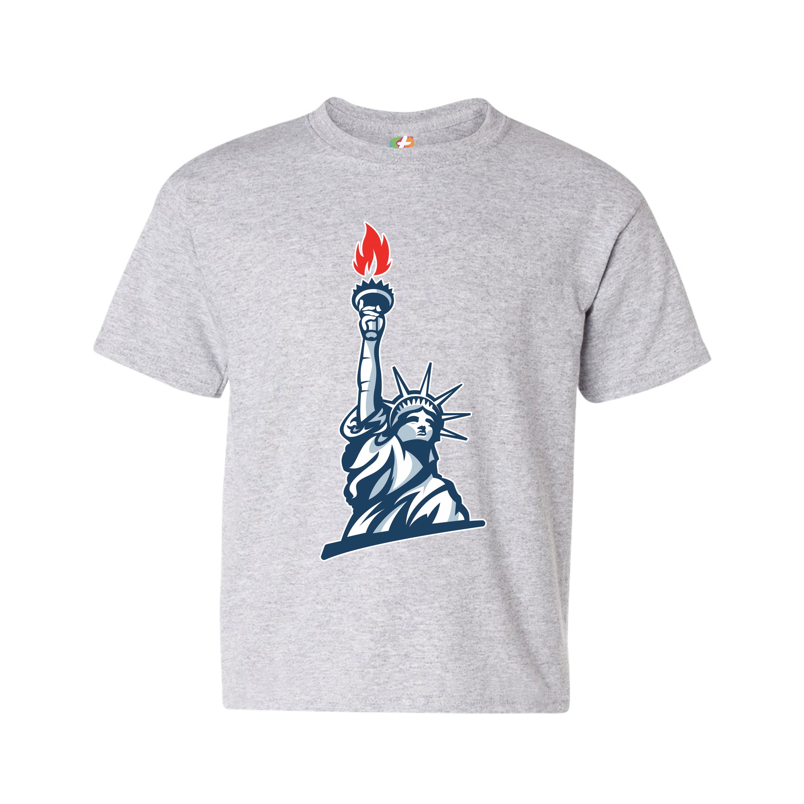 Statue of Liberty Youth T-shirt Manhattan New York 4th of July Freedom Kids - Picture 7 of 29