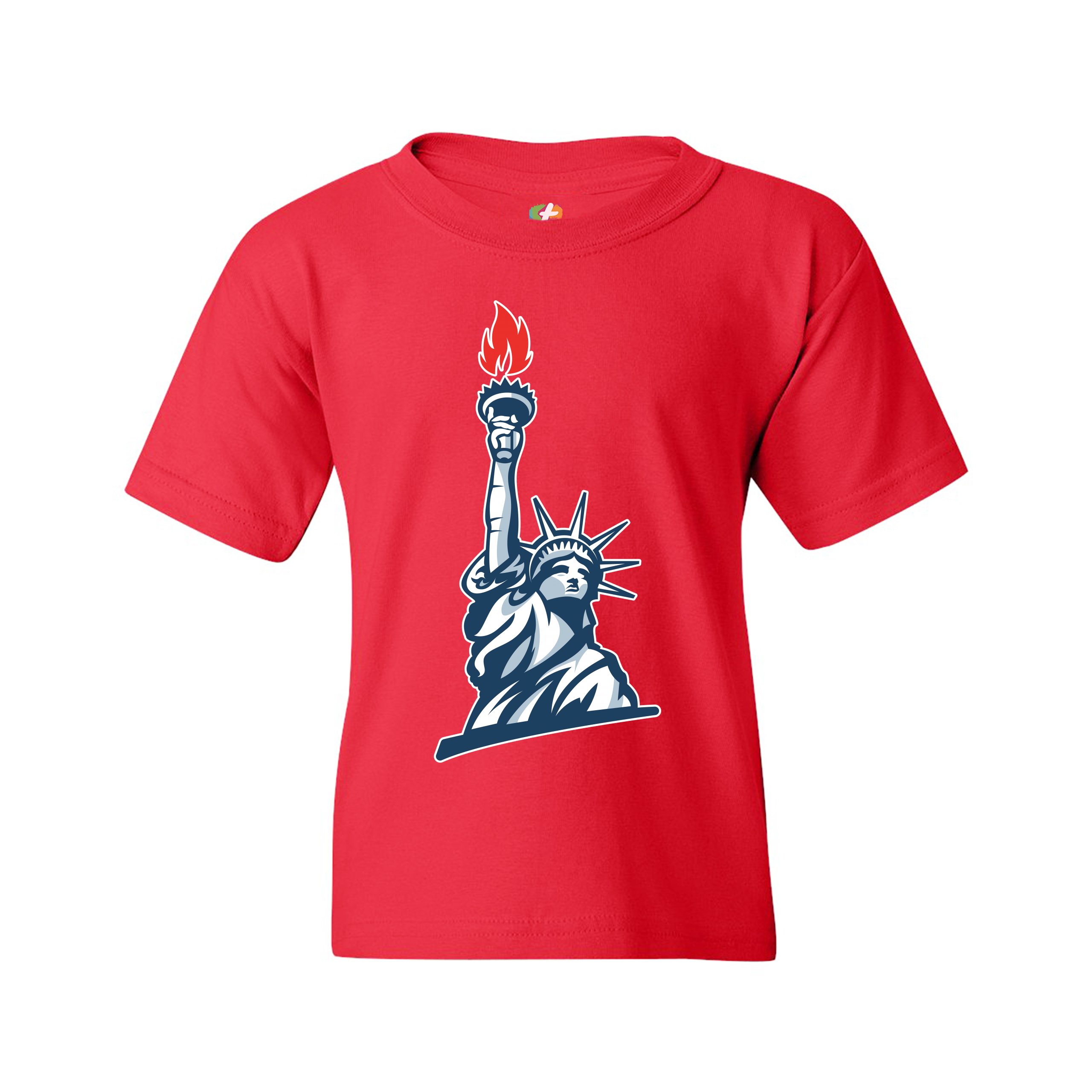 Statue of Liberty Youth T-shirt Manhattan New York 4th of July Freedom Kids - Picture 11 of 29