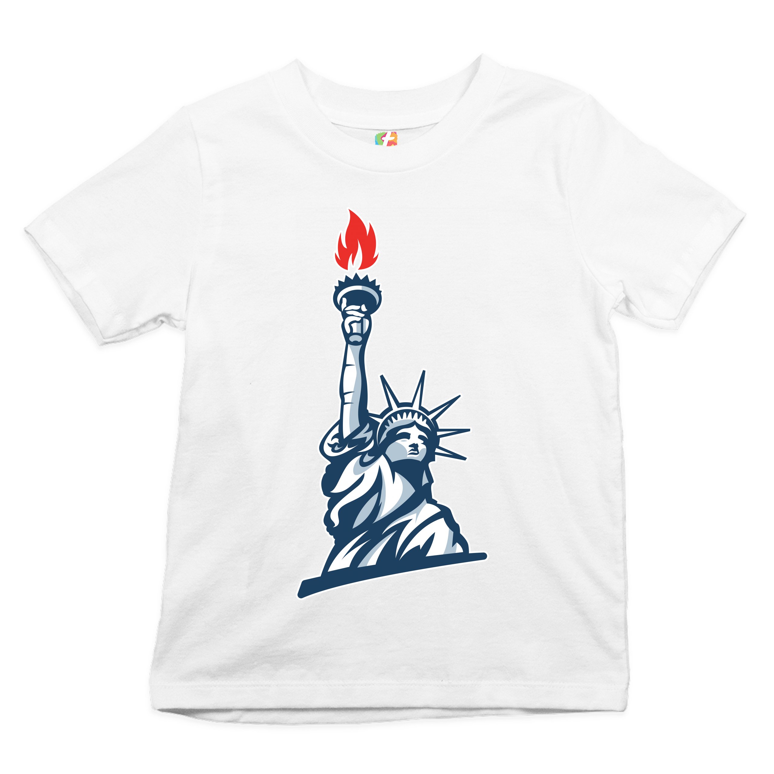 Statue of Liberty Youth T-shirt Manhattan New York 4th of July Freedom Kids - Picture 14 of 29