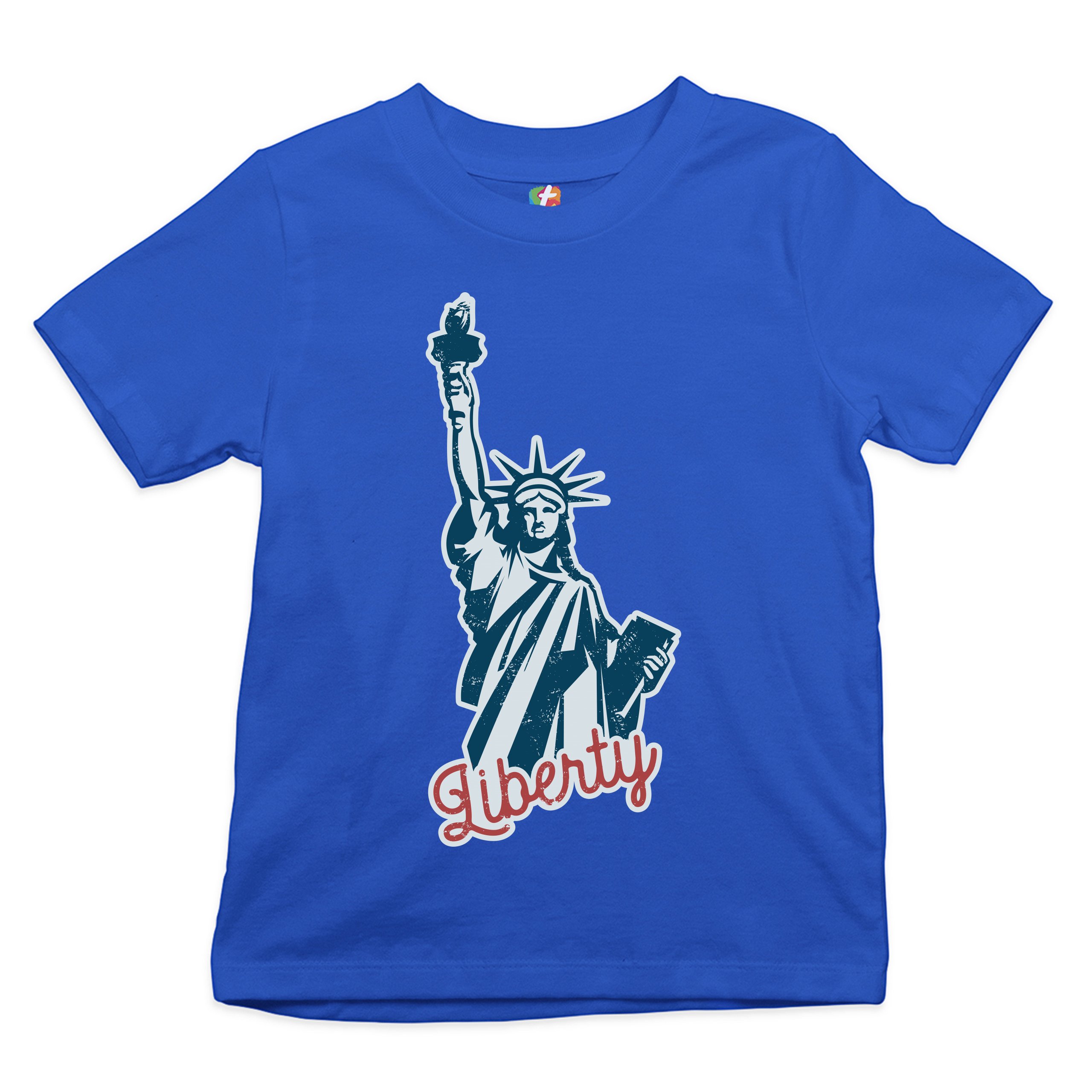 Statue of Liberty Youth T-shirt Freedom Independence 4th of July NYC USA Kids - Picture 22 of 29