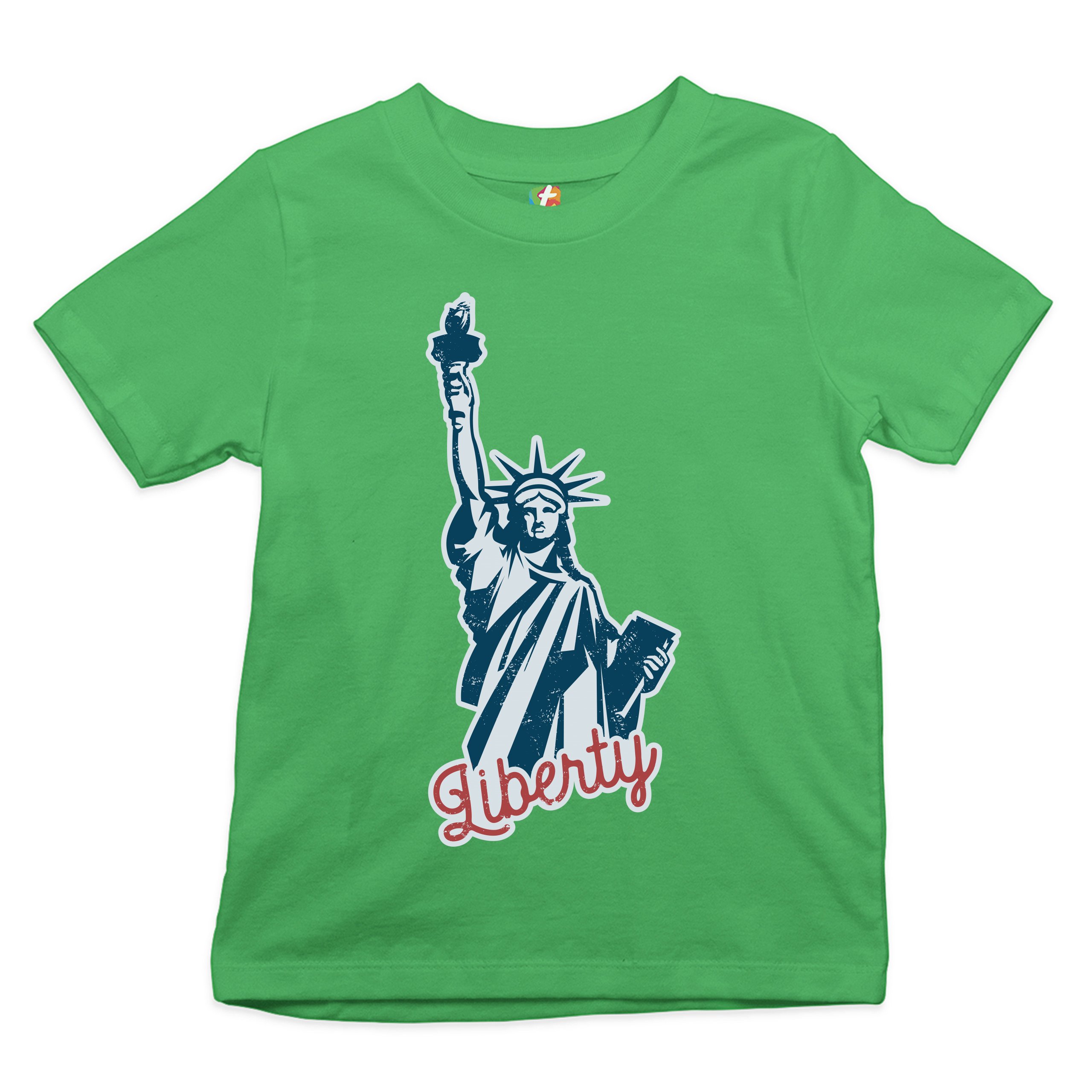 Statue of Liberty Youth T-shirt Freedom Independence 4th of July NYC USA Kids - Picture 18 of 29