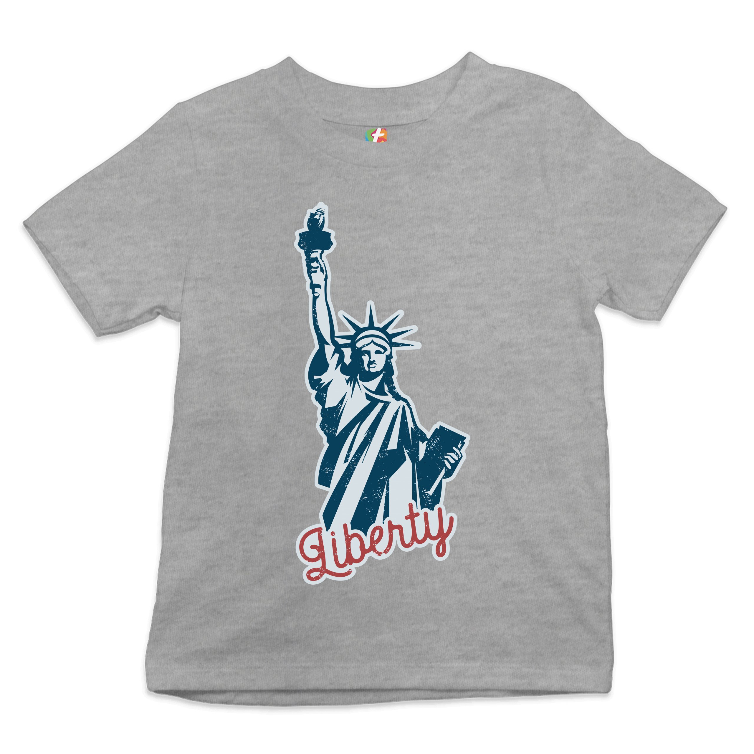 Statue of Liberty Youth T-shirt Freedom Independence 4th of July NYC USA Kids - Picture 6 of 29