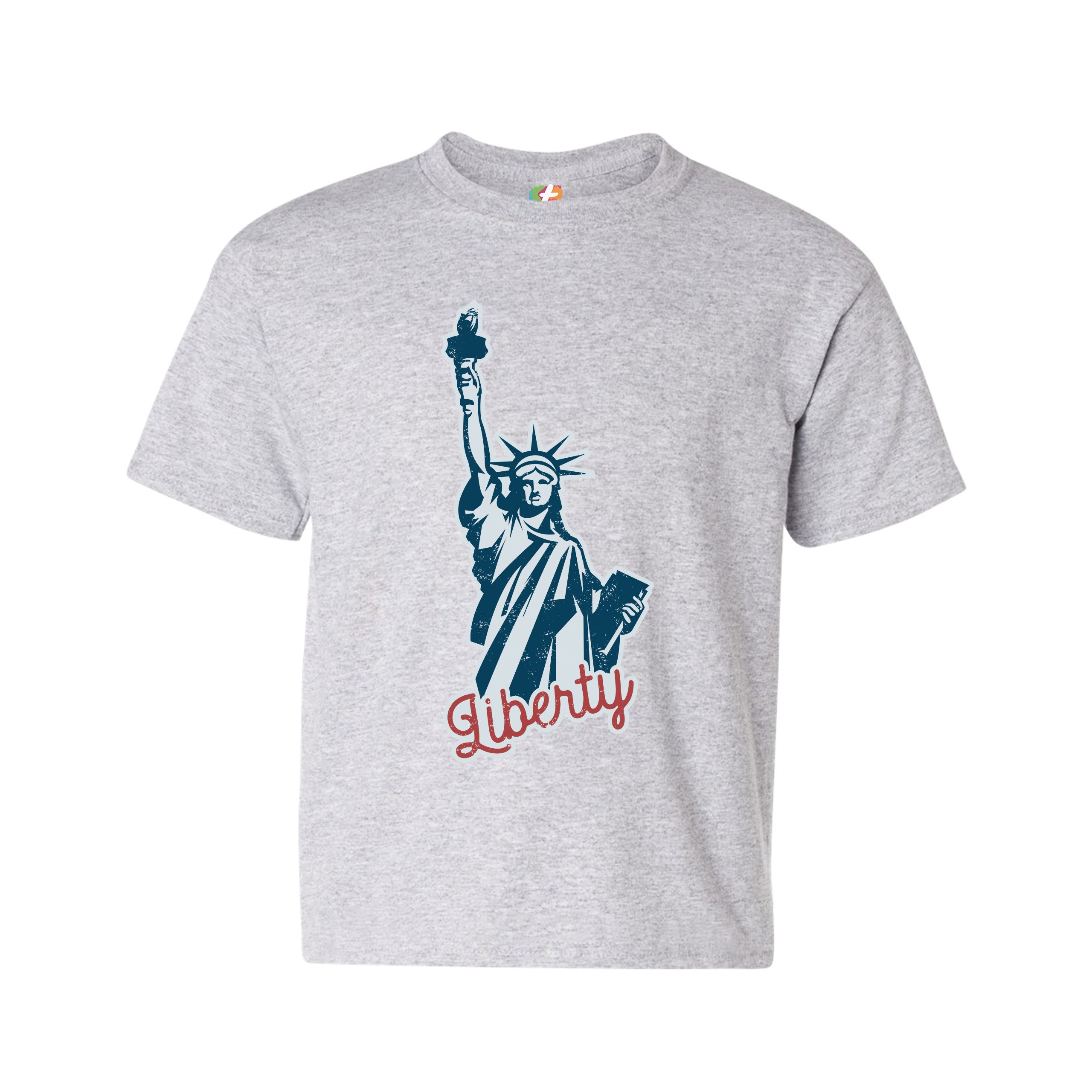 Statue of Liberty Youth T-shirt Freedom Independence 4th of July NYC USA Kids - Picture 7 of 29