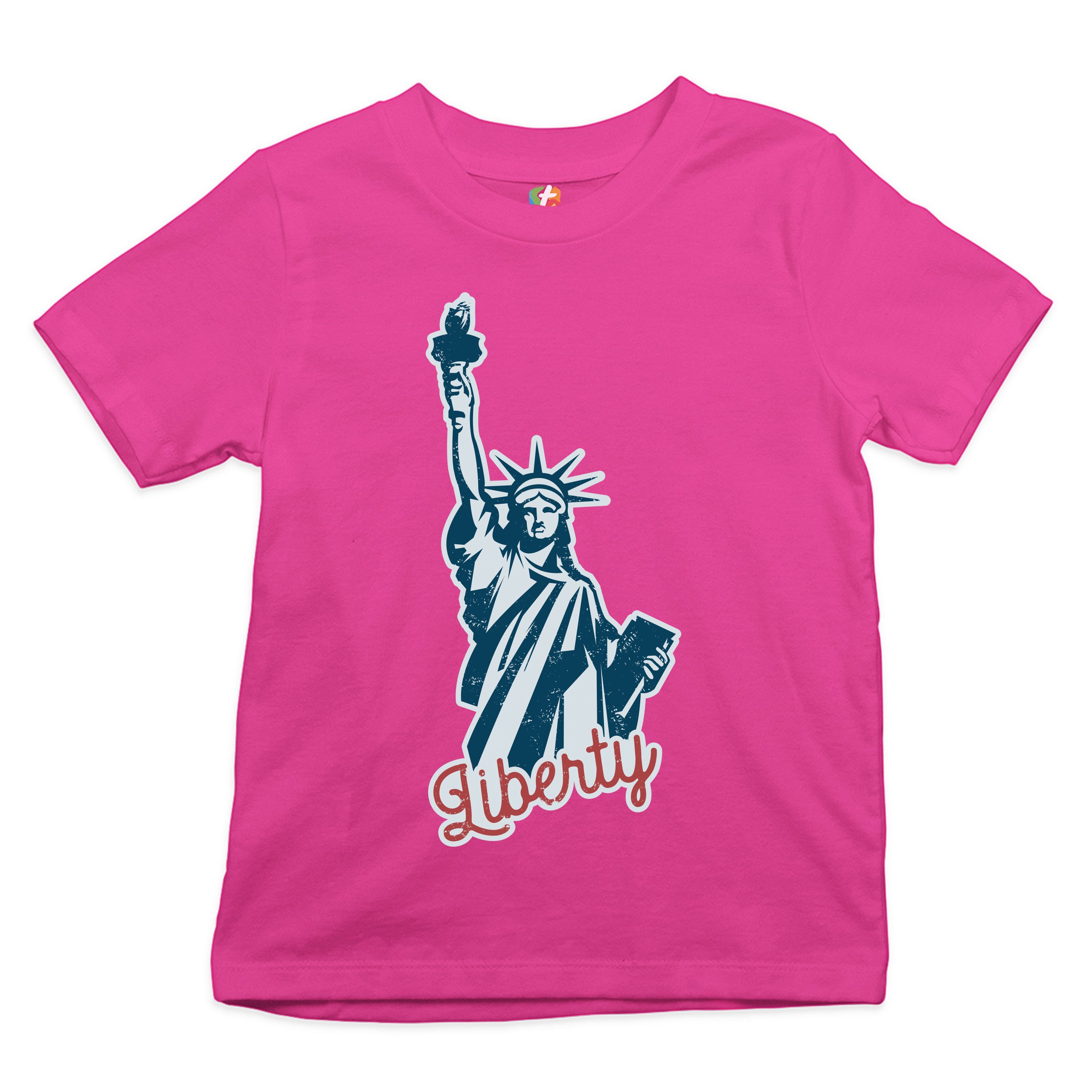Statue of Liberty Youth T-shirt Freedom Independence 4th of July NYC USA Kids - Picture 26 of 29