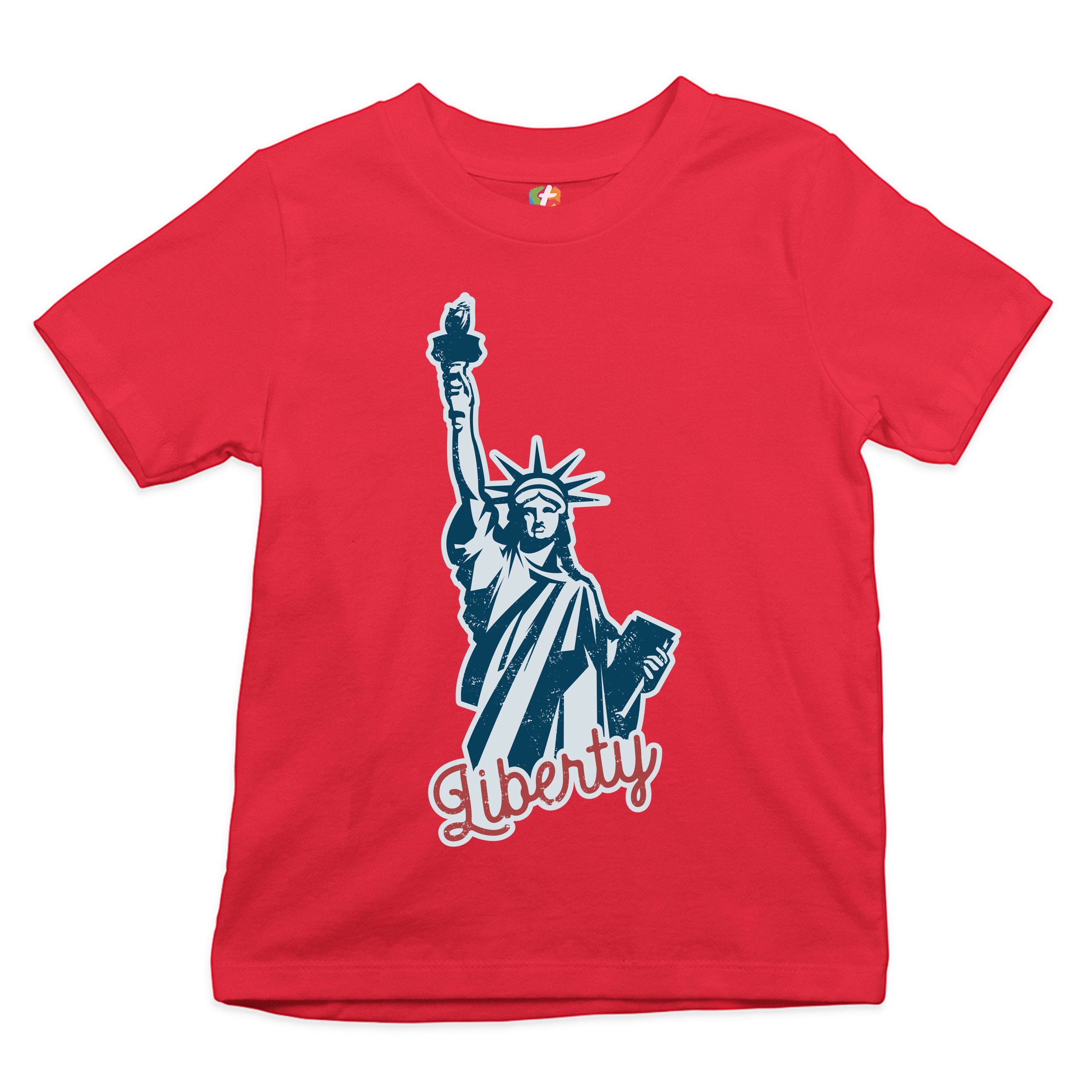 Statue of Liberty Youth T-shirt Freedom Independence 4th of July NYC USA Kids - Picture 10 of 29