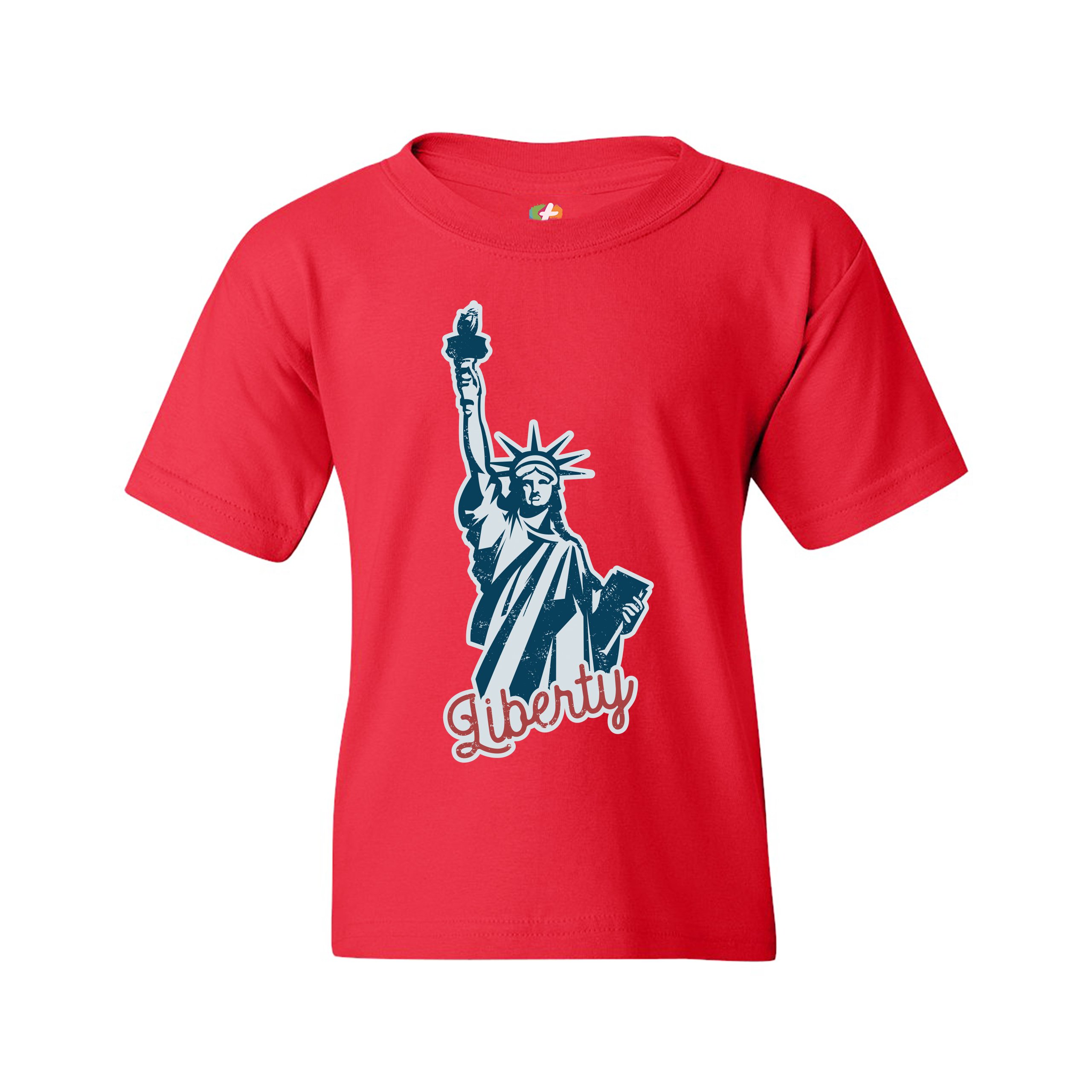 Statue of Liberty Youth T-shirt Freedom Independence 4th of July NYC USA Kids - Picture 11 of 29