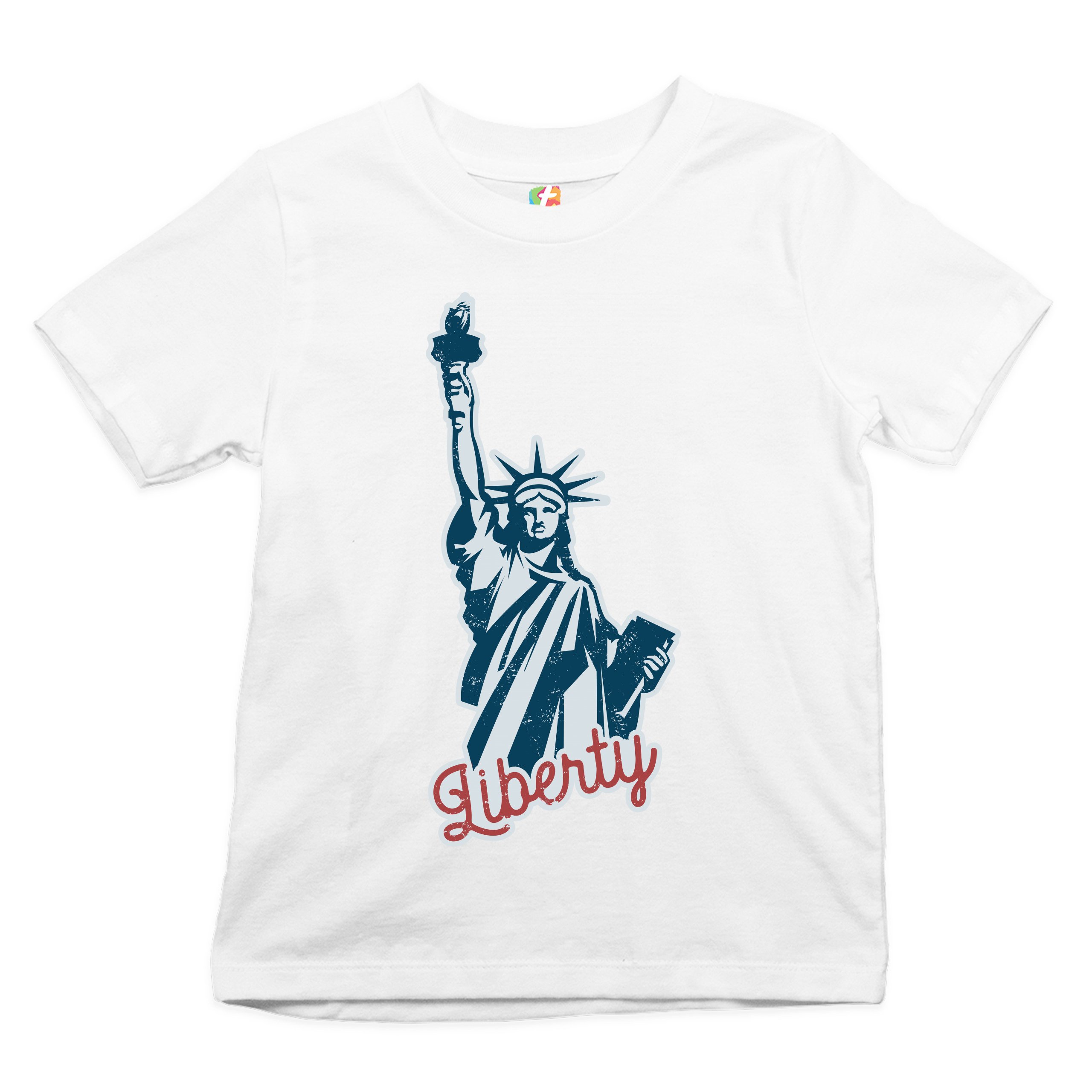 Statue of Liberty Youth T-shirt Freedom Independence 4th of July NYC USA Kids - Picture 14 of 29